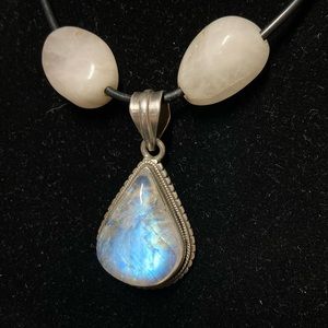 Moonstone necklace